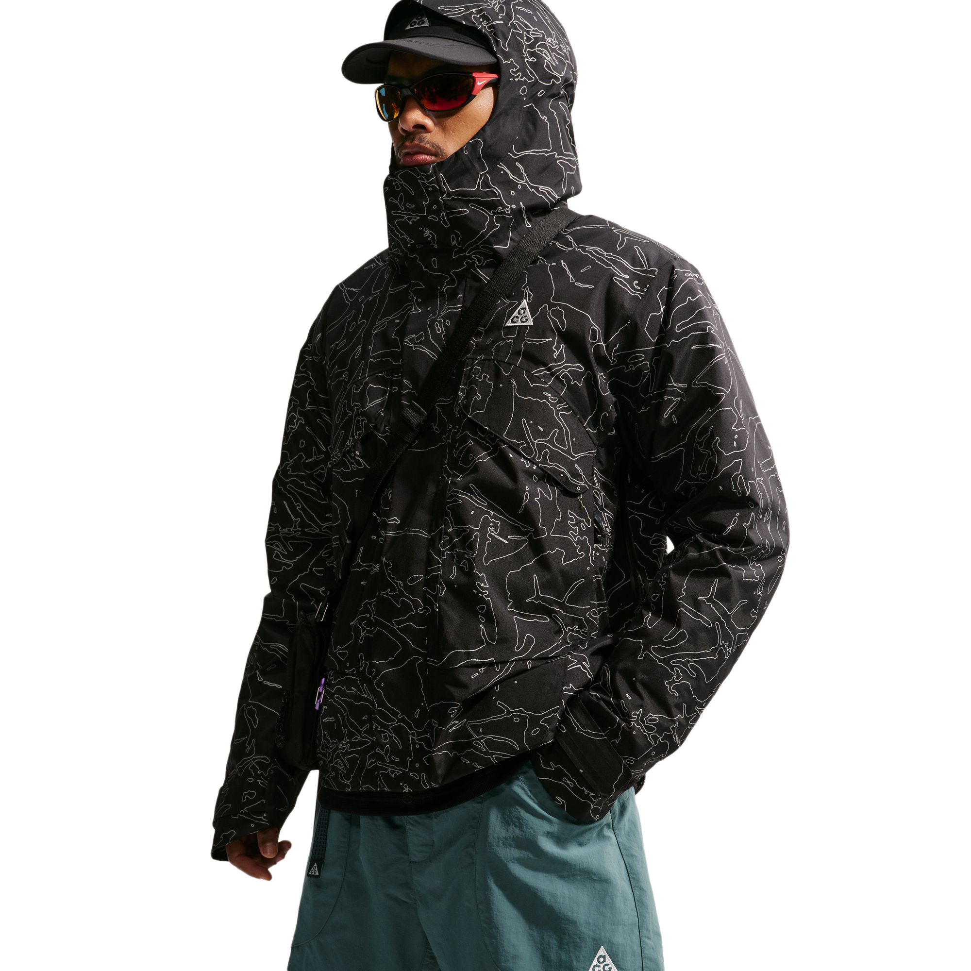 Nike ACG "Dolomiti" Shorts Mineral Slate/Black Spruce/Summit White IF0893-382