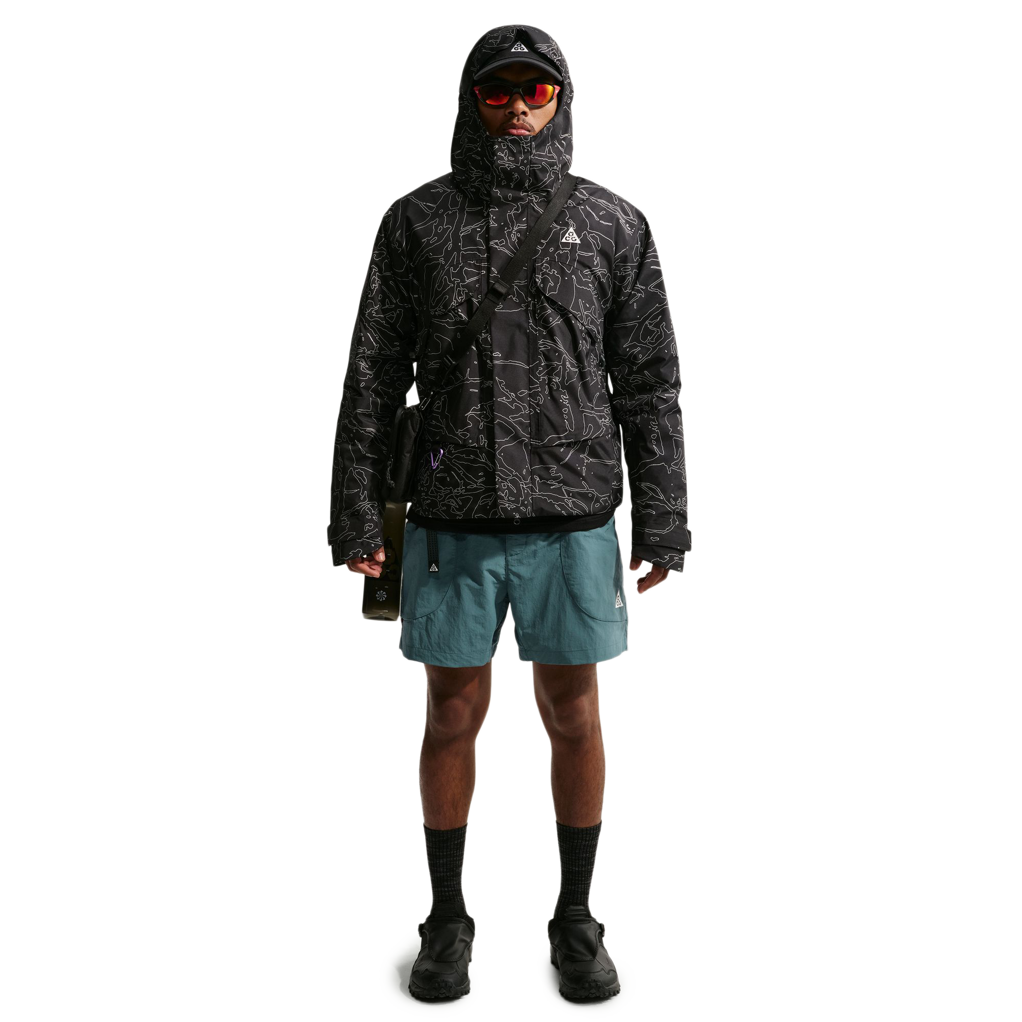 Nike ACG "Dolomiti" Shorts Mineral Slate/Black Spruce/Summit White IF0893-382