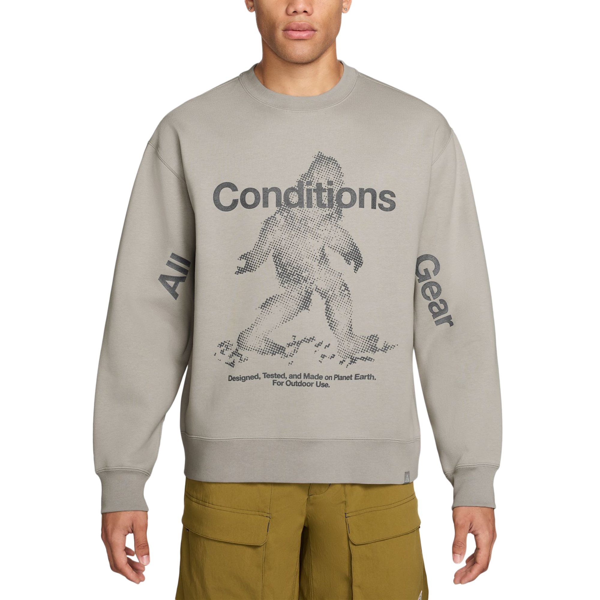 Nike ACG "Tuff Fleece" Therma-FIT Pullover College Grey IF1490-009