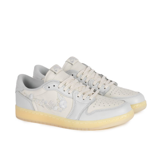 Nike Air Jordan 1 Retro "Floral Swoosh" Low OG Sail/Off White/Coconut Milk IF4391-100