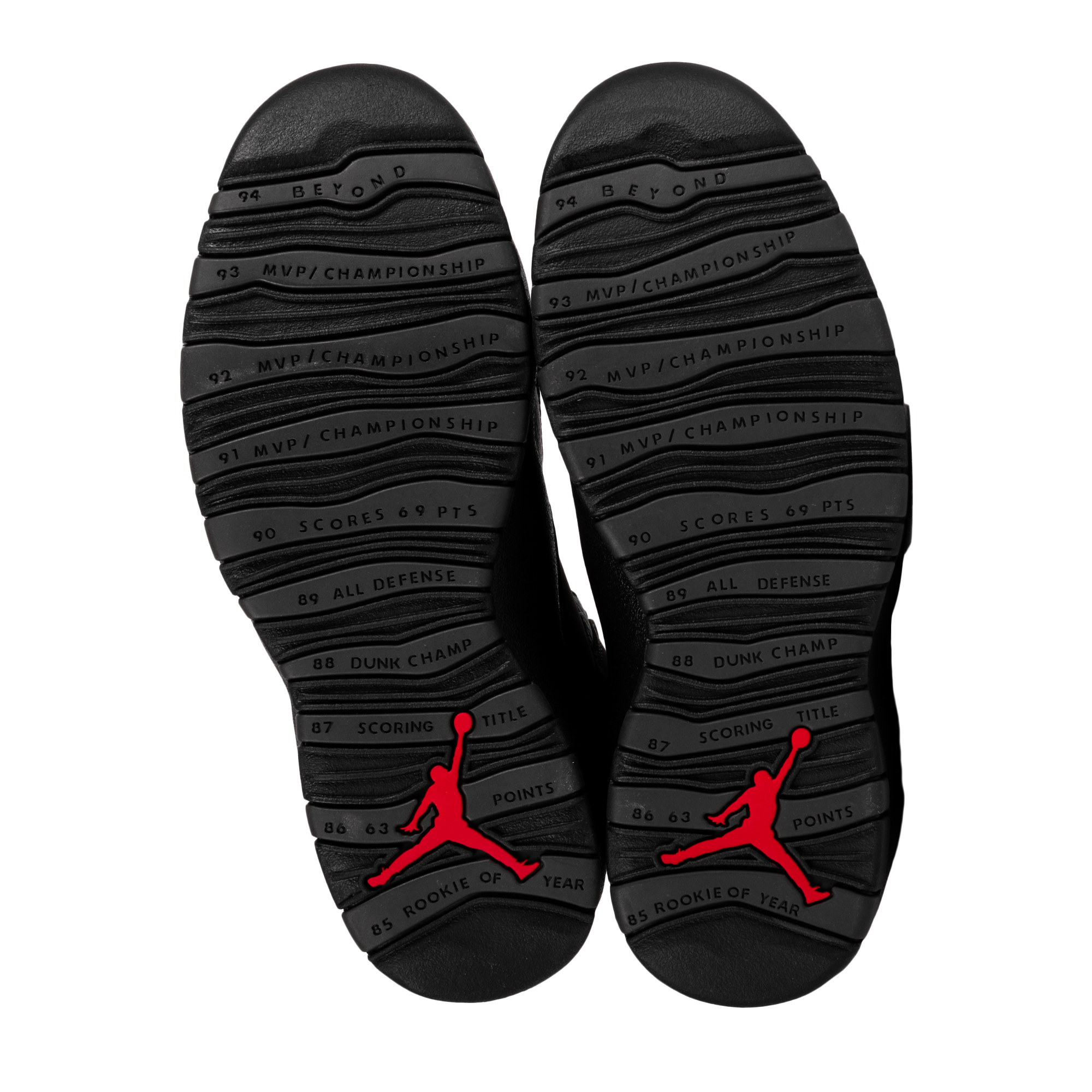 Nike Air Jordan 10 Retro "Shadow" Charred Grey/True Red/Black HJ6779-001