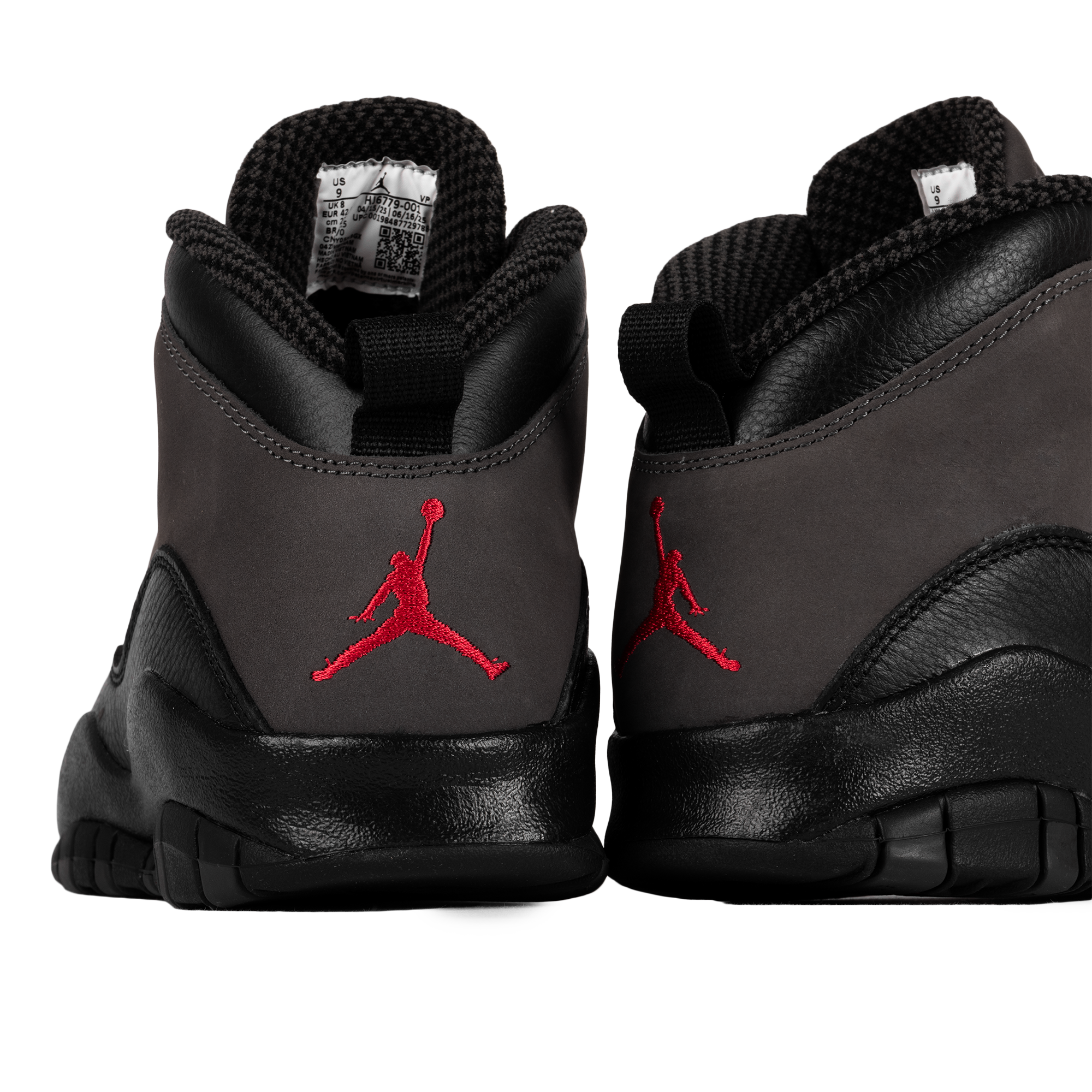 Nike Air Jordan 10 Retro "Shadow" Charred Grey/True Red/Black HJ6779-001