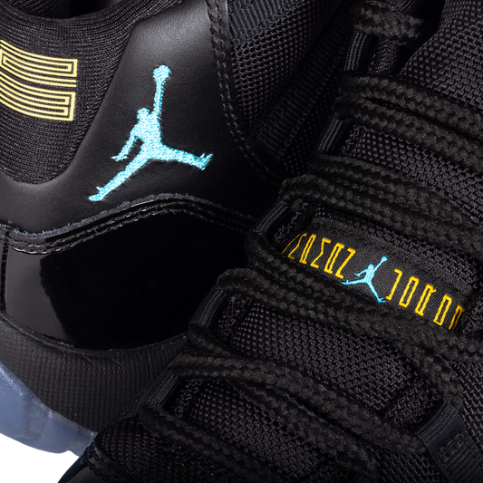 Nike Air Jordan 11 Retro (GS) Black/Gamma Blue/Black/Varsity Maize 378038-047