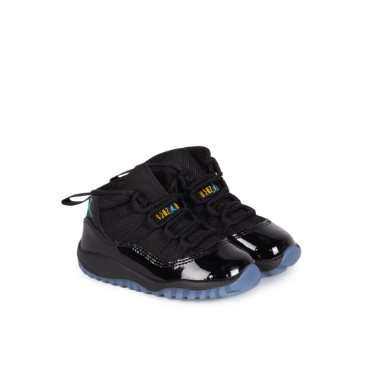 Nike Air Jordan 11 Retro (TD) Black/Gamma Blue/Black/Varsity Maize 378040-047
