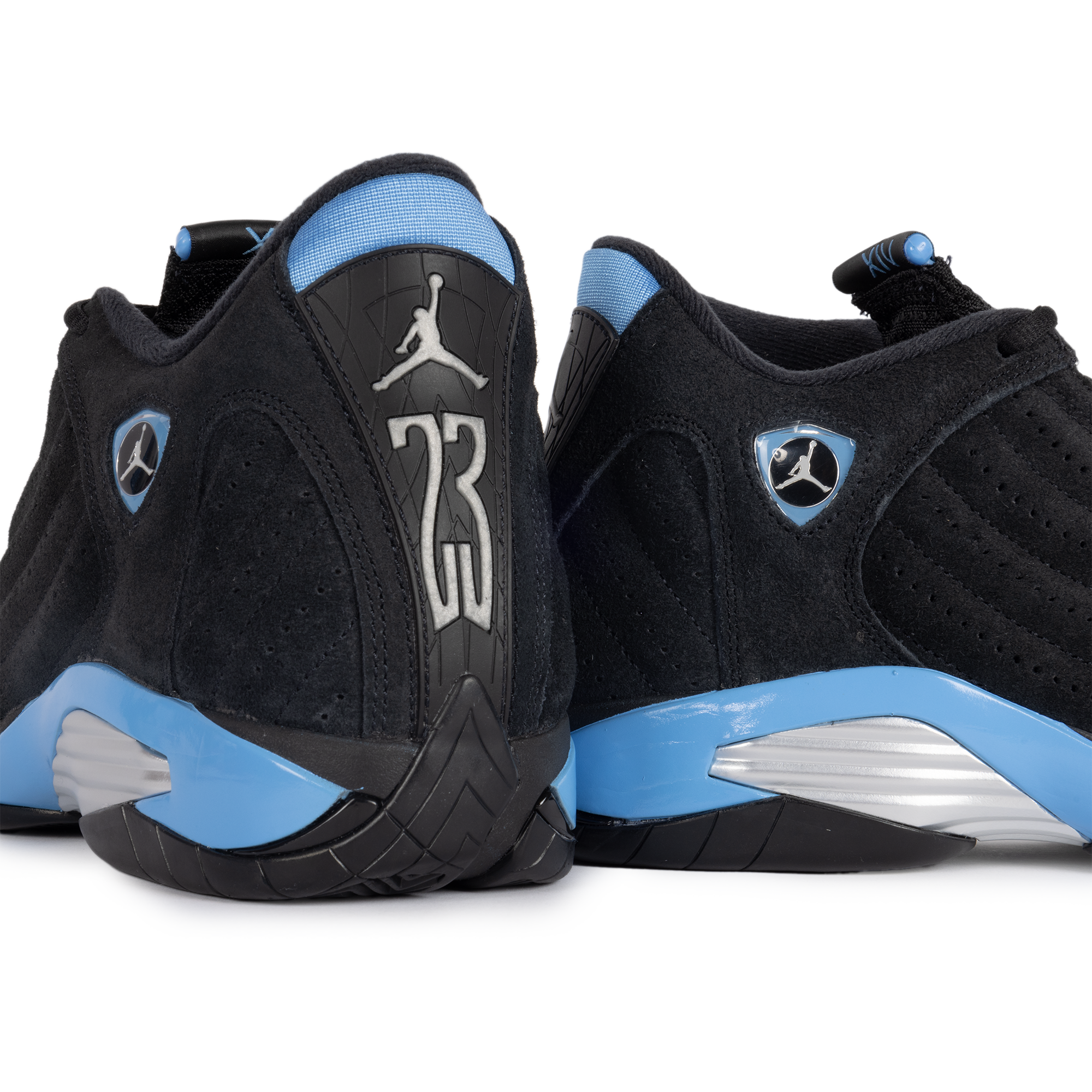 Nike Air Jordan 14 Retro Black/White/University Blue 487471-007
