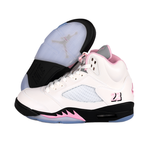 Nike Air Jordan 5 Retro OG White/Med Soft Pink/Black HQ7978-102