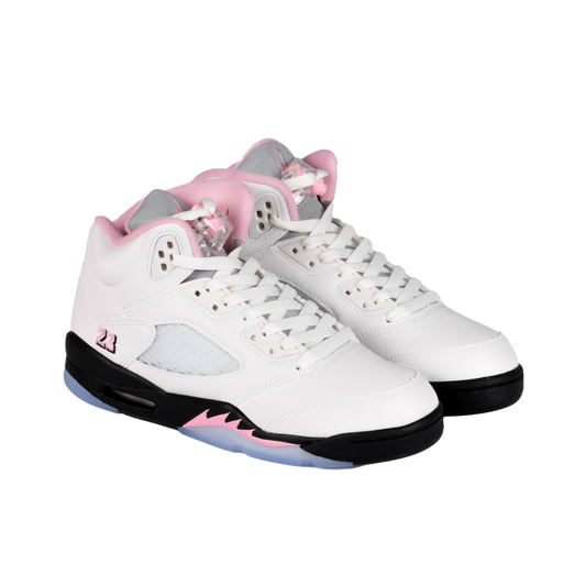 Nike Air Jordan 5 Retro OG (GS) White/Med Soft Pink/Black HQ7980-102