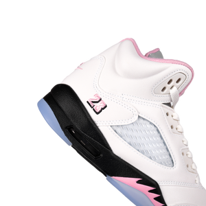 Nike Air Jordan 5 Retro OG (GS) White/Med Soft Pink/Black HQ7980-102