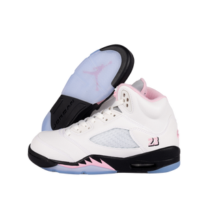 Nike Air Jordan 5 Retro OG (GS) White/Med Soft Pink/Black HQ7980-102
