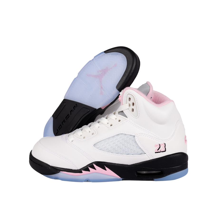 Nike Air Jordan 5 Retro OG (GS) White/Med Soft Pink/Black HQ7980-102