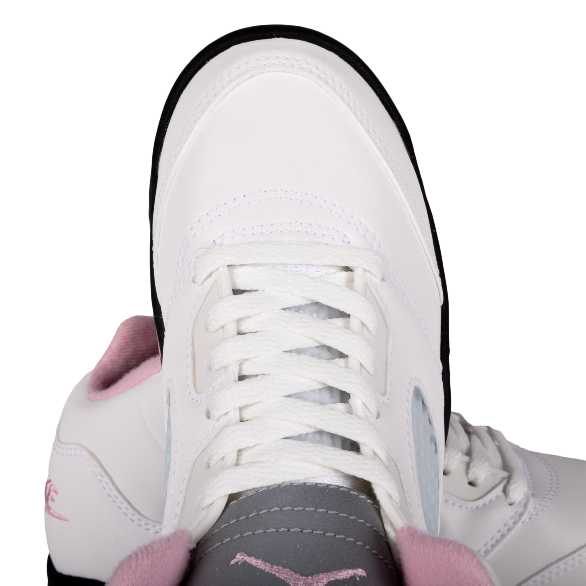 Nike Air Jordan 5 Retro OG (PS) White/Med Soft Pink/Black HQ7979-102