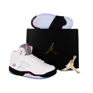 Nike Air Jordan 5 Retro OG (PS) White/Med Soft Pink/Black HQ7979-102