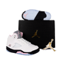 Nike Air Jordan 5 Retro OG (PS) White/Med Soft Pink/Black HQ7979-102
