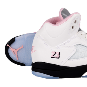 Nike Air Jordan 5 Retro OG (PS) White/Med Soft Pink/Black HQ7979-102