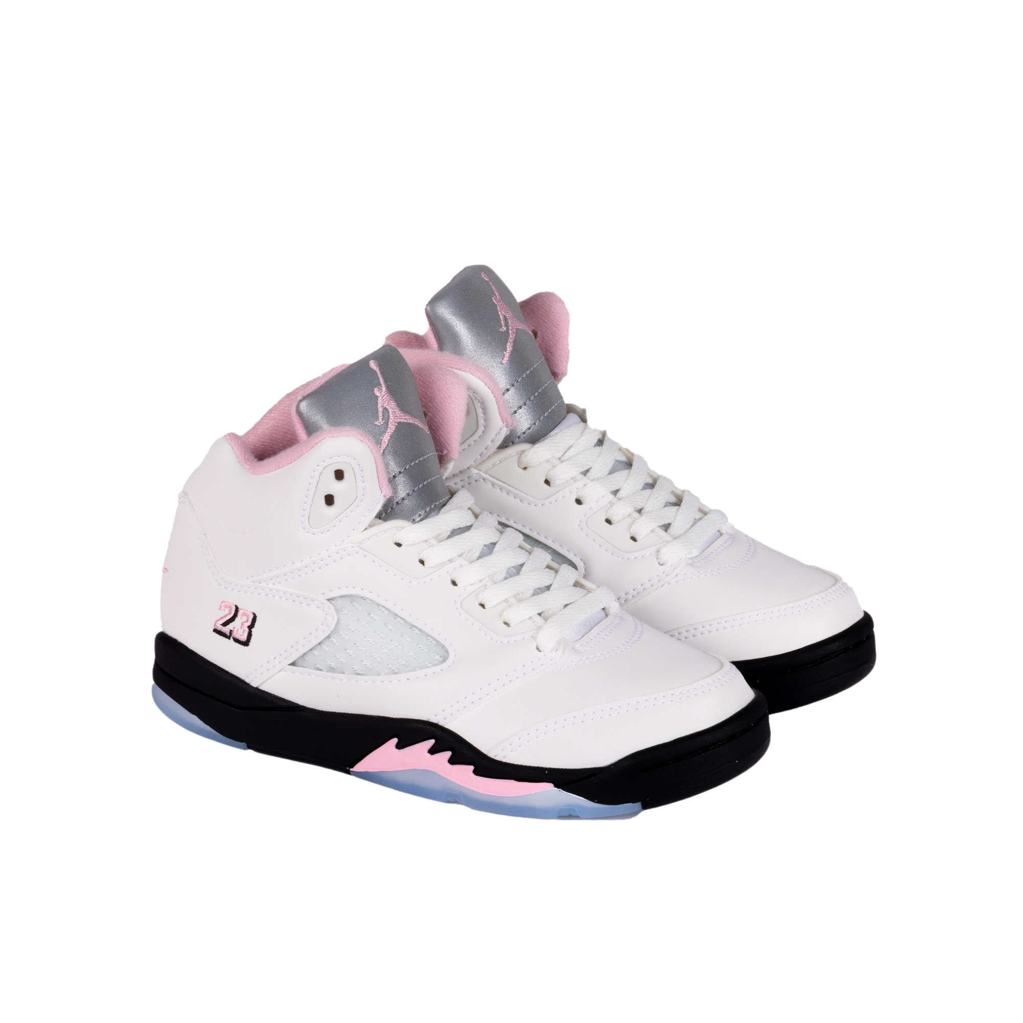 Nike Air Jordan 5 Retro OG (PS) White/Med Soft Pink/Black HQ7979-102
