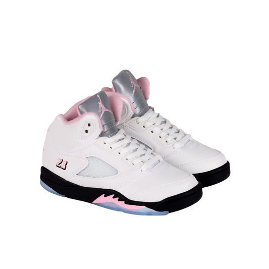 Nike Air Jordan 5 Retro OG (PS) White/Med Soft Pink/Black HQ7979-102