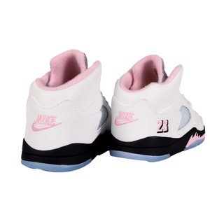 Nike Air Jordan 5 Retro OG (TD) White/Med Soft Pink/Black HQ7981-102