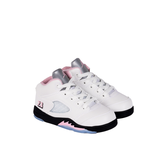 Nike Air Jordan 5 Retro OG (TD) White/Med Soft Pink/Black HQ7981-102