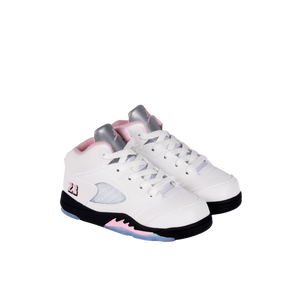 Nike Air Jordan 5 Retro OG (TD) White/Med Soft Pink/Black HQ7981-102
