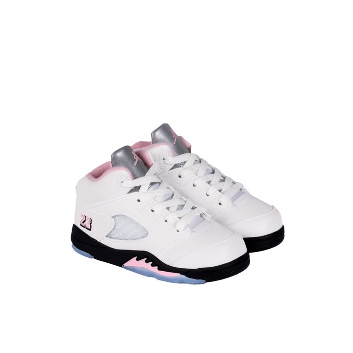 Nike Air Jordan 5 Retro OG (TD) White/Med Soft Pink/Black HQ7981-102