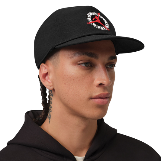 Nike Air Jordan Flight Club Pro Unstructured Flat Bill Hat Black/Black IF3499-010