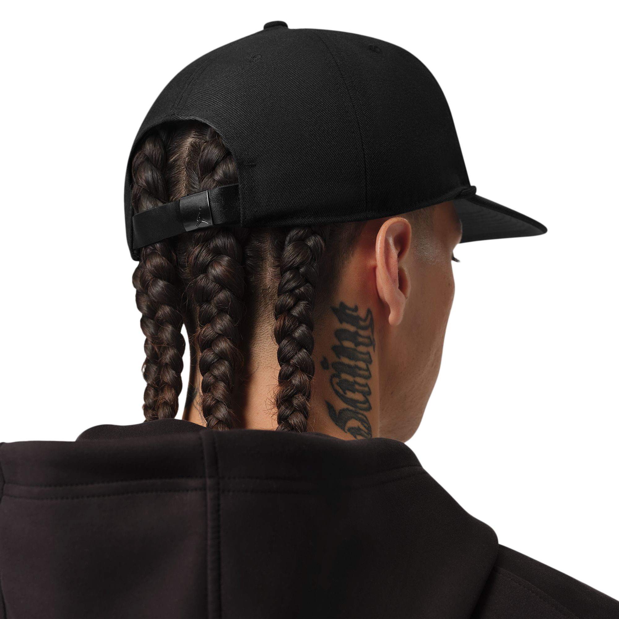 Nike Air Jordan Flight Club Pro Unstructured Flat Bill Hat Black/Black IF3499-010