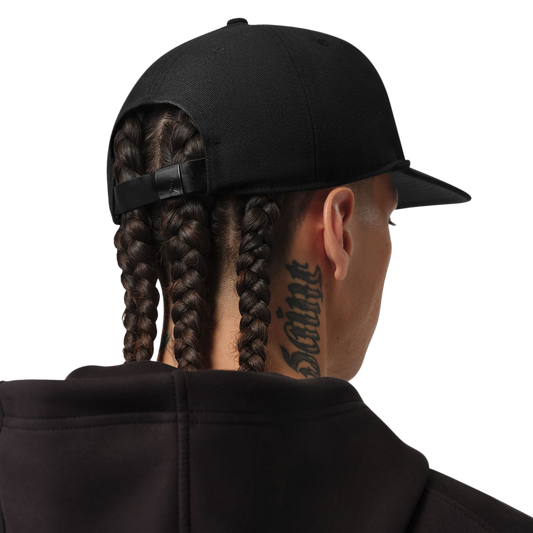 Nike Air Jordan Flight Club Pro Unstructured Flat Bill Hat Black/Black IF3499-010