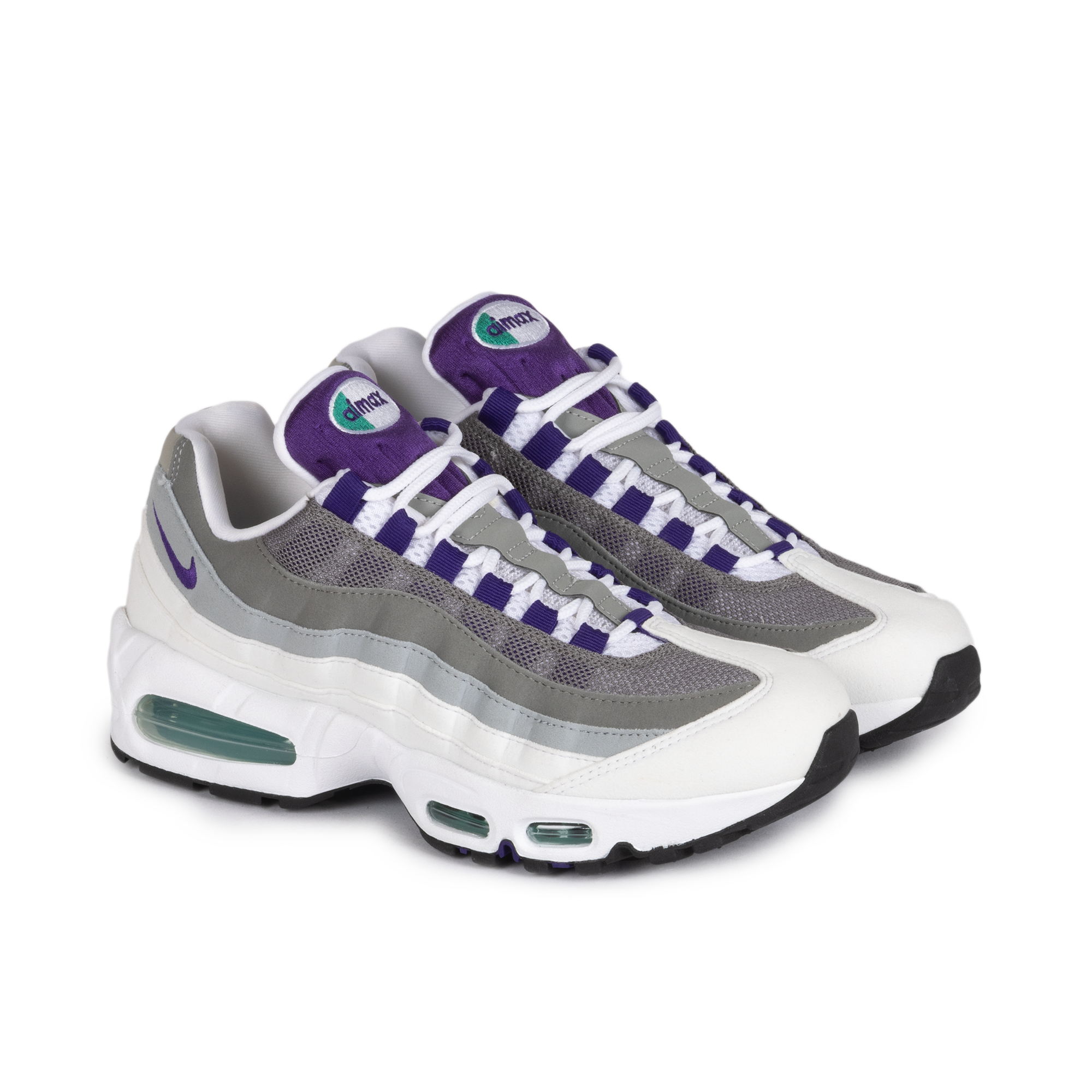 Nike Women's Air Max 95 OG White/Court Purple/Emerald Green HJ5996-100