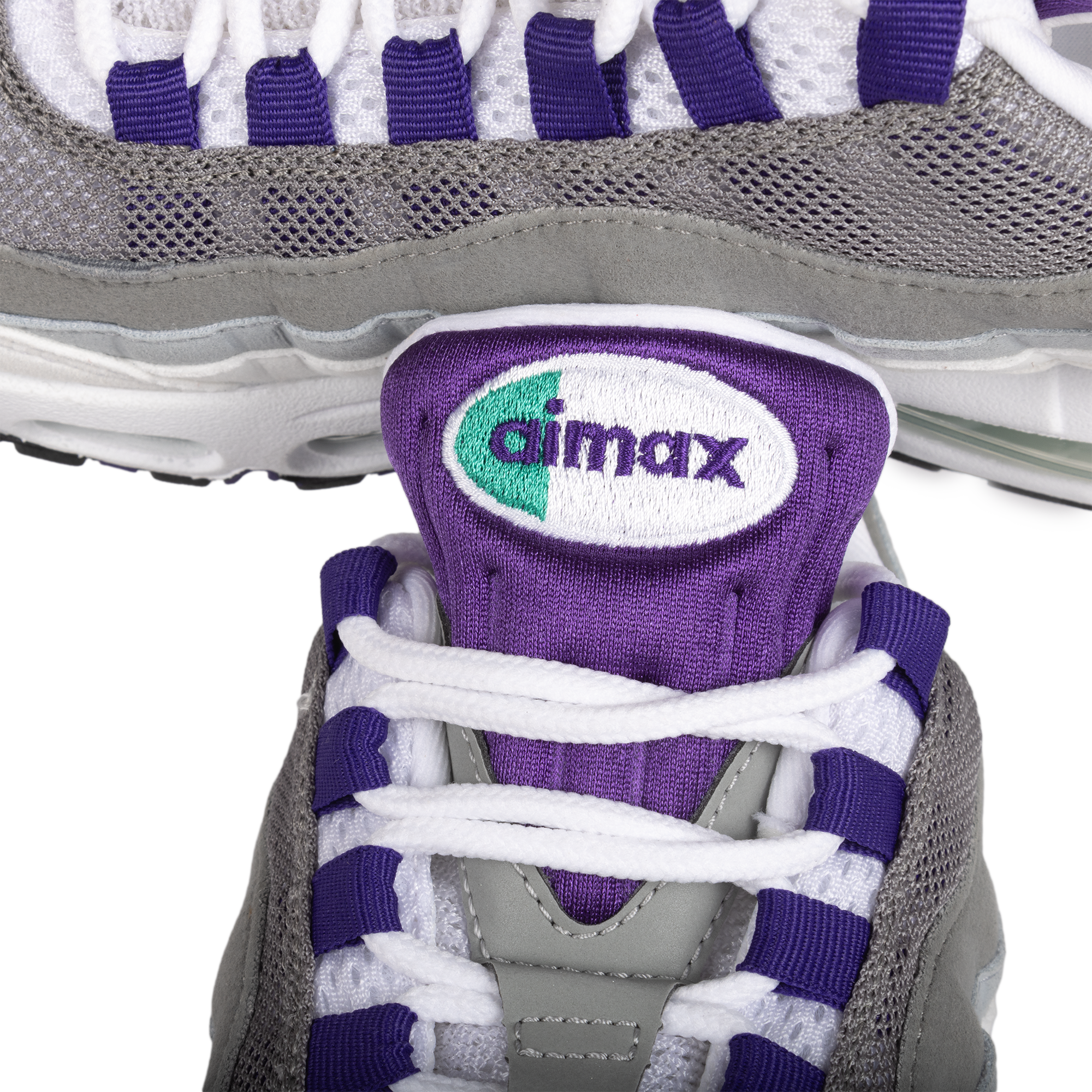 Nike Women's Air Max 95 OG White/Court Purple/Emerald Green HJ5996-100