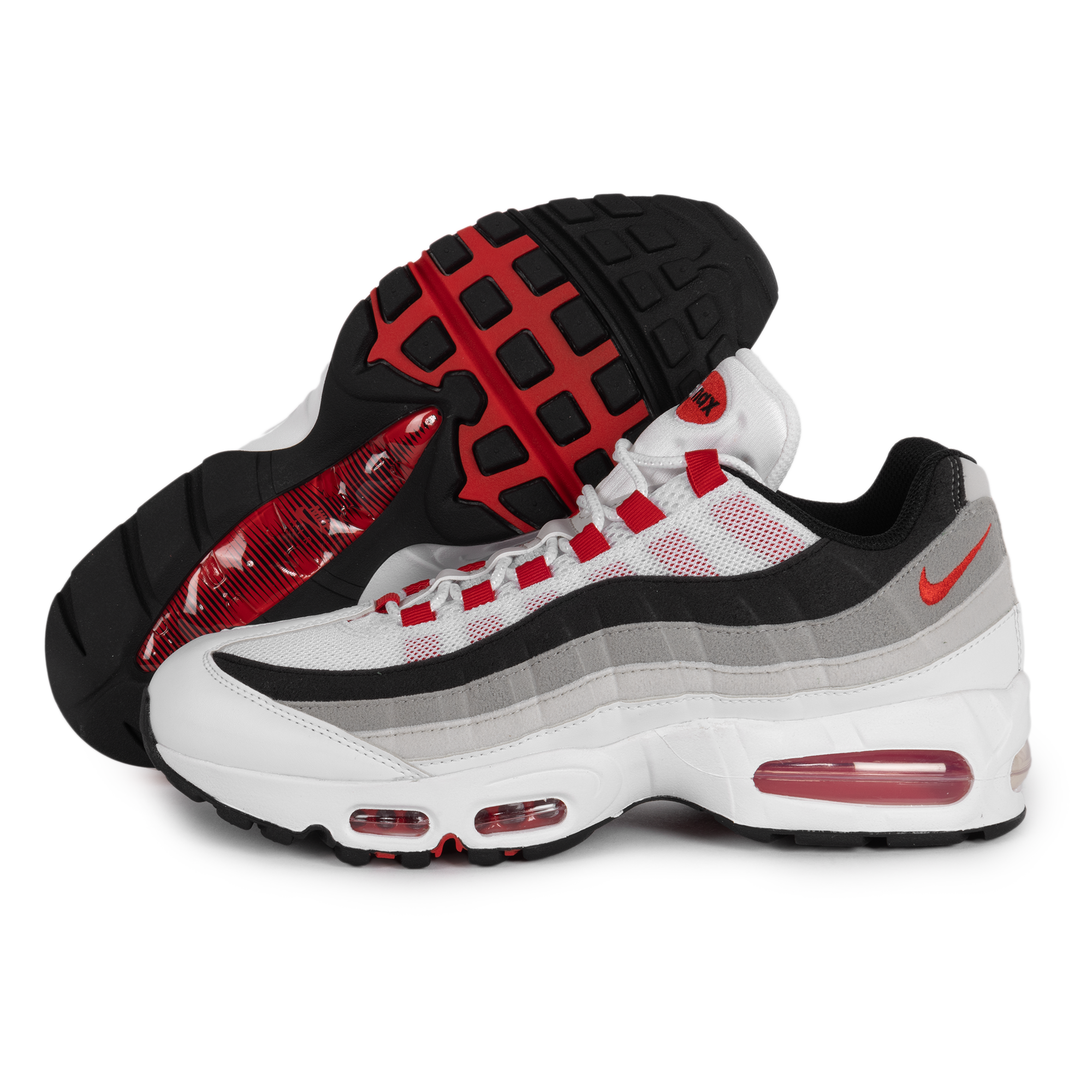 Nike Air Max 95 Premium White/C Red/N Grey/M Grey IB7862-100