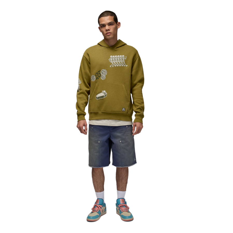 Nike Jordan Brooklyn Fleece Pullover DDM Pacific Moss IM8209-307