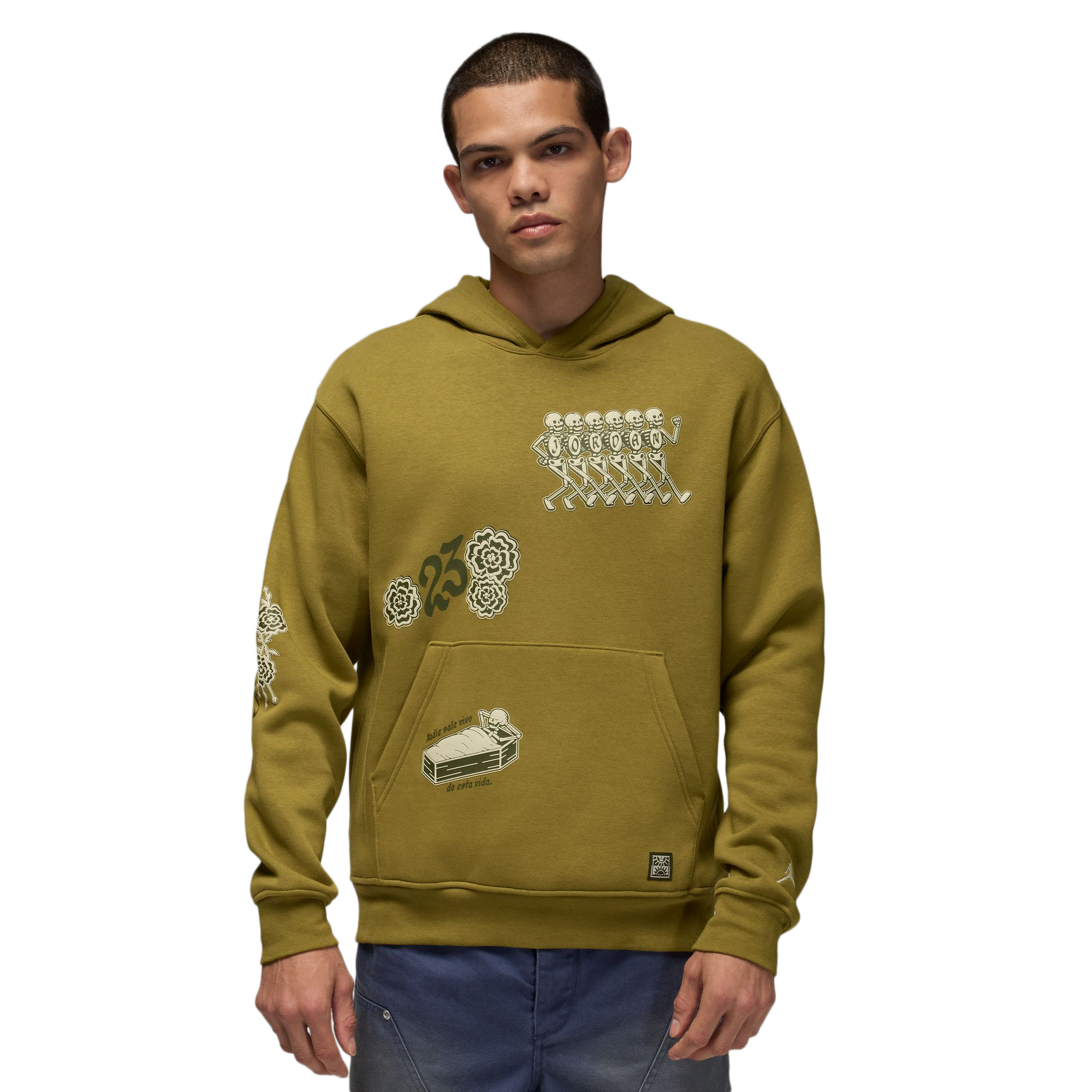 Nike Jordan Brooklyn Fleece Pullover DDM Pacific Moss IM8209-307 – Laced