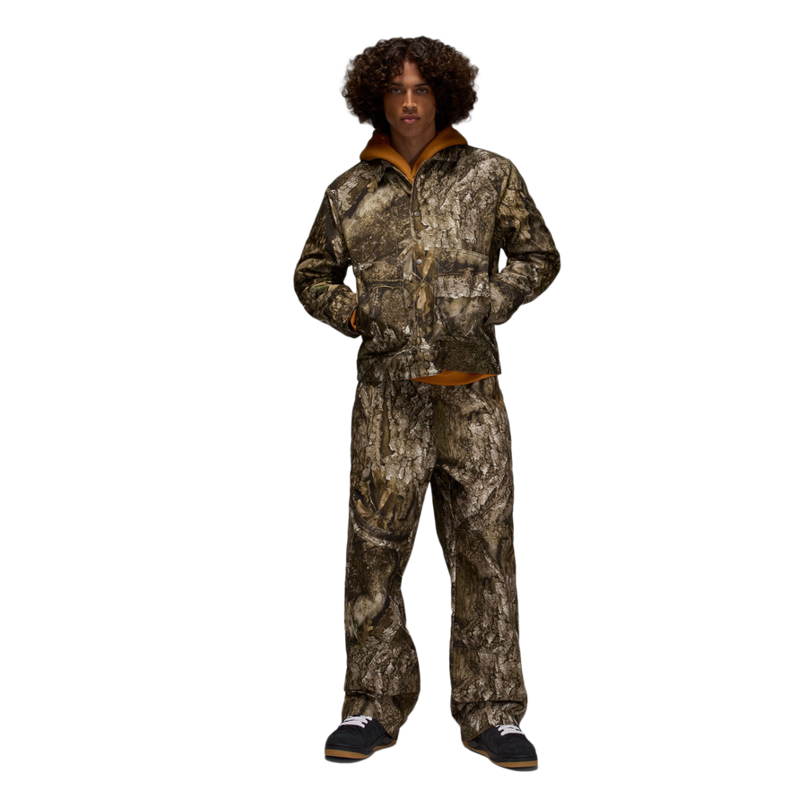 Nike Jordan Flight Chicago Realtree Jacket Medium Olive/Sail HV0649-222