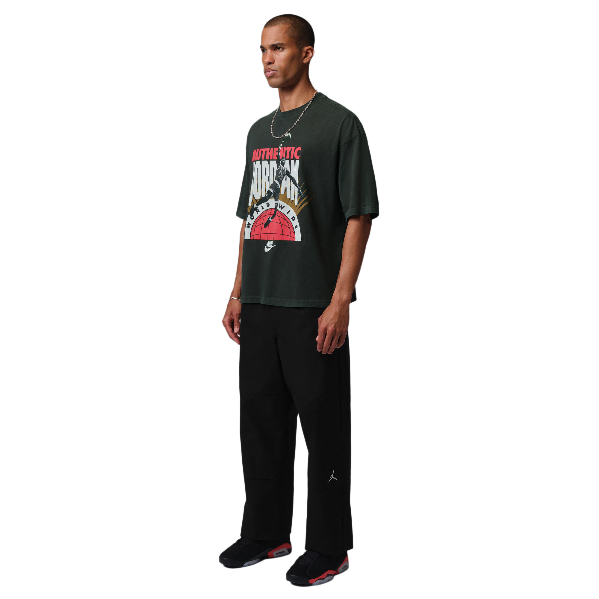 Nike Jordan Oversized Reissue T-Shirt Off Noir/Infrared 23 IF3016-045
