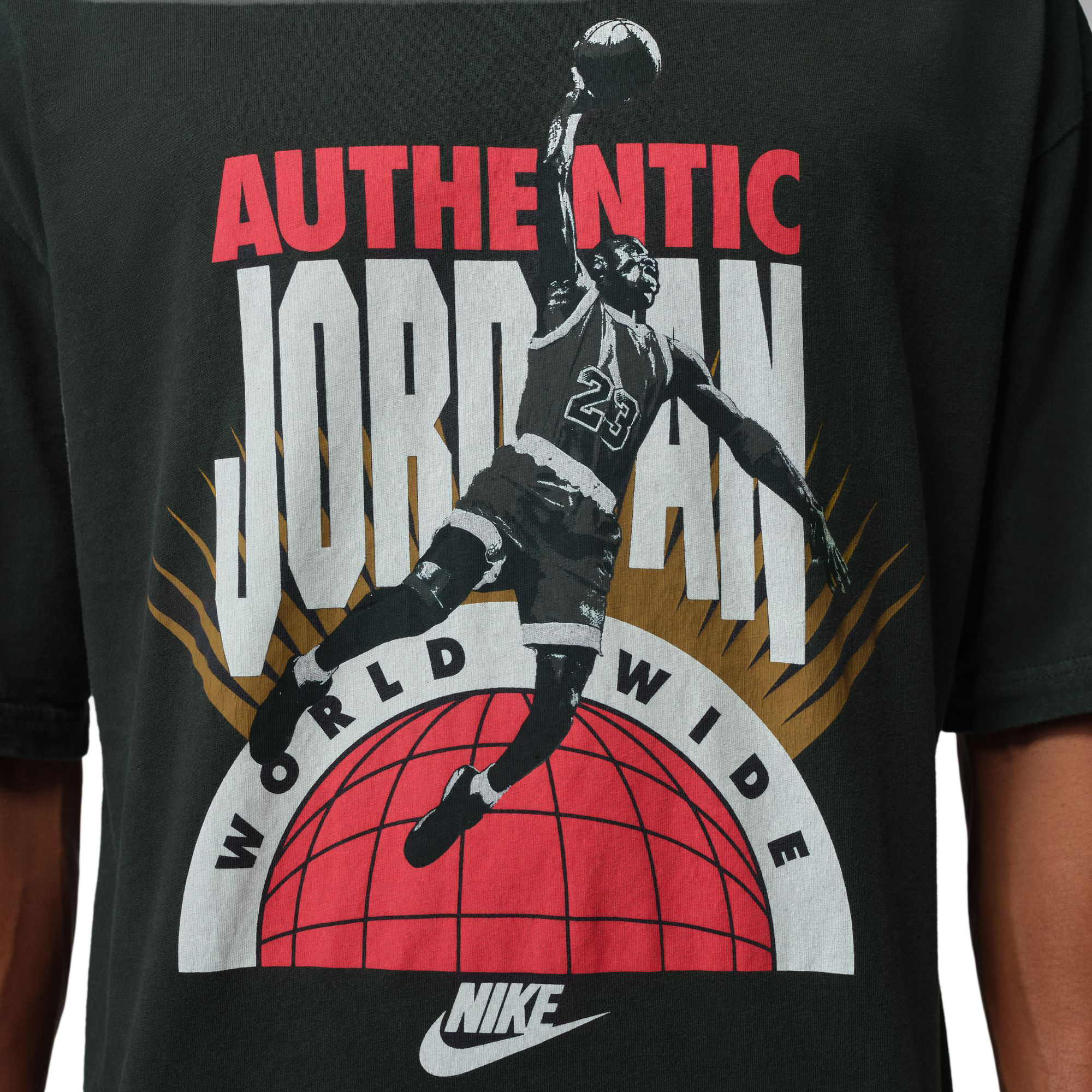 Nike Jordan Oversized Reissue T-Shirt Off Noir/Infrared 23 IF3016-045