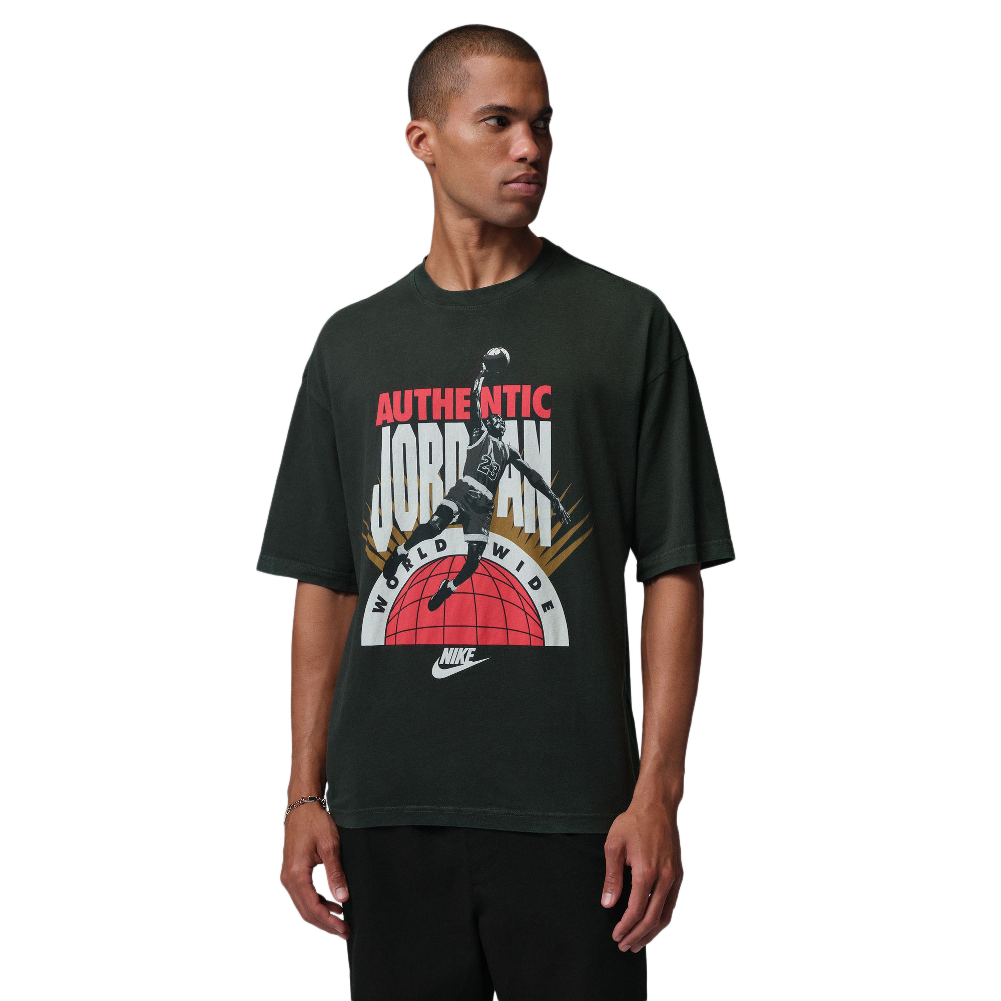 Nike Jordan Oversized Reissue T-Shirt Off Noir/Infrared 23 IF3016-045