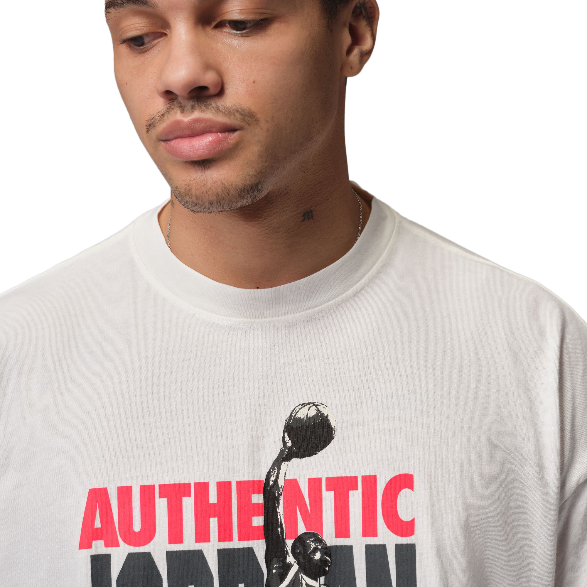 Nike Jordan Oversized Reissue T-Shirt Sail/Infrared 23 IF3016-133
