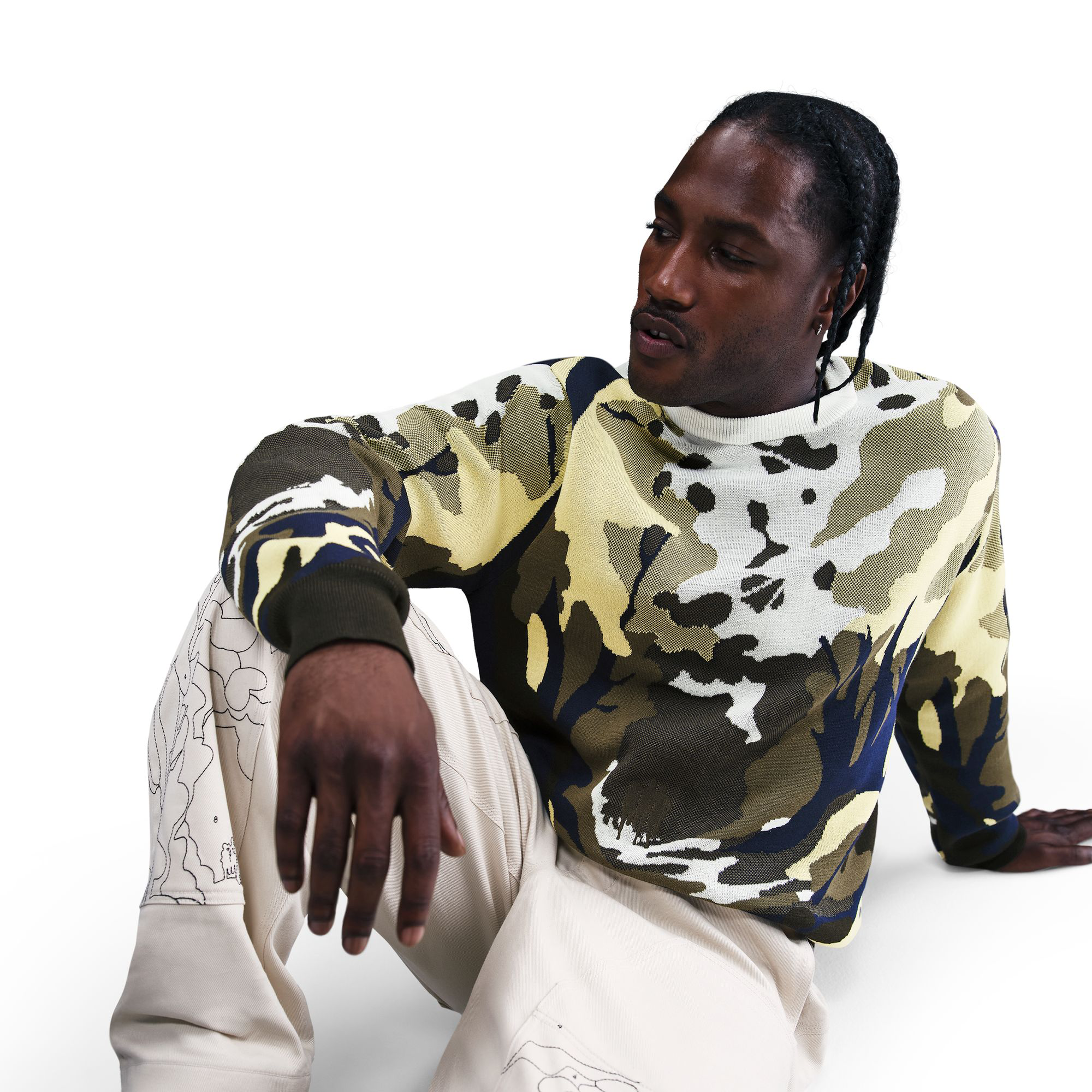 Nike Life Wilderness Sweater Sail/Soft Yellow HV0886-133