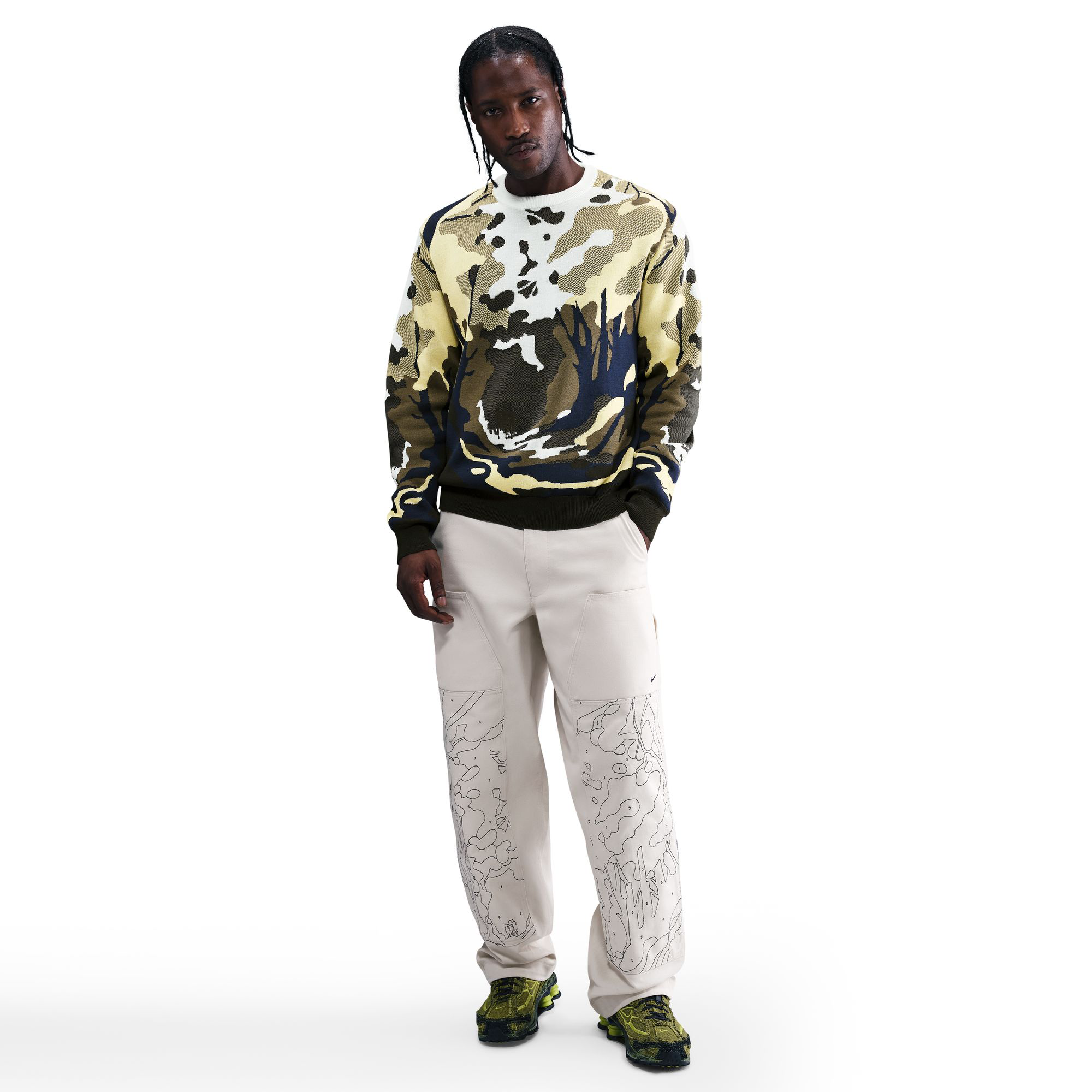 Nike Life Wilderness Sweater Sail/Soft Yellow HV0886-133