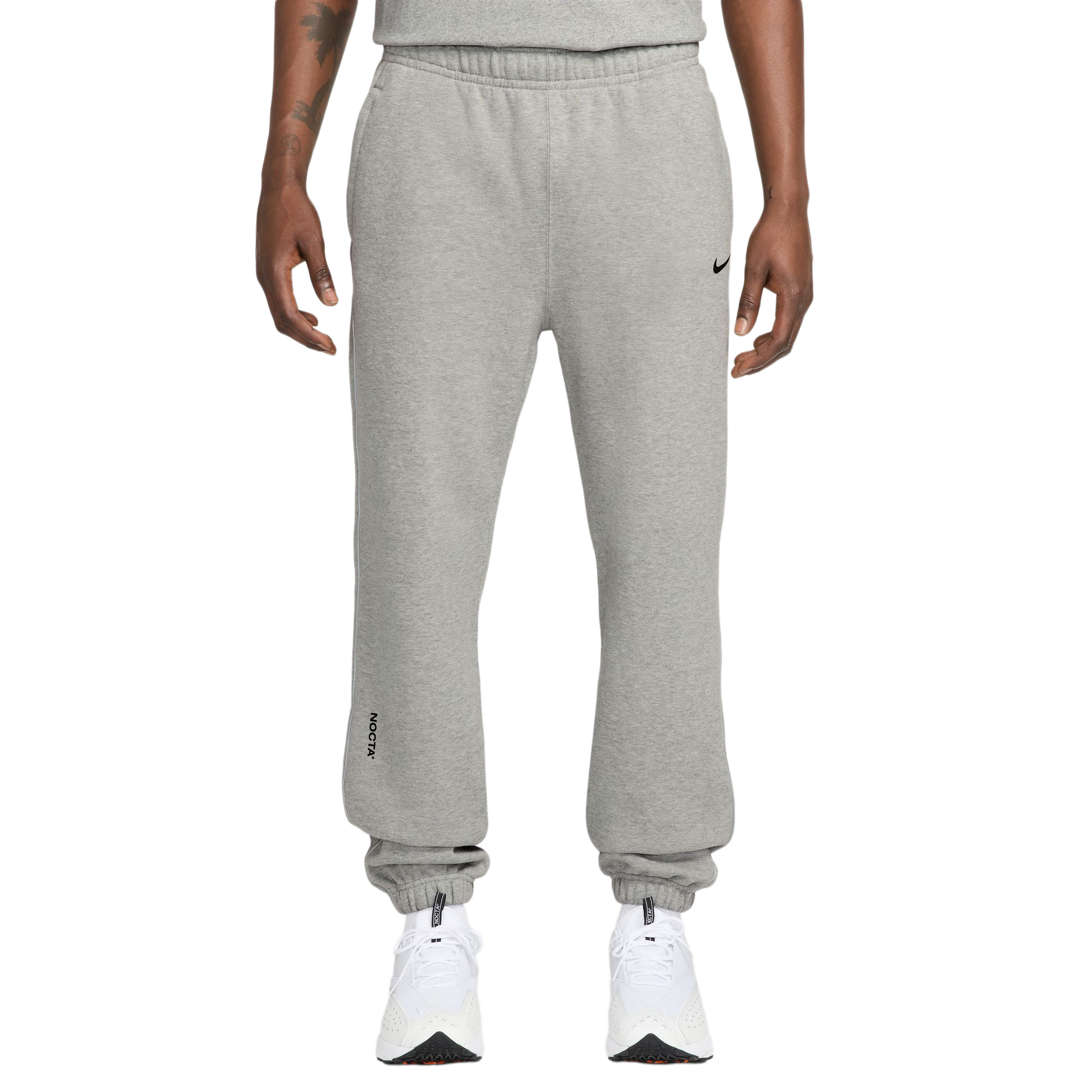 Nike NOCTA Fleece CS Sweatpants Dk Grey Heather/Matte Silver/Black HM5764-063