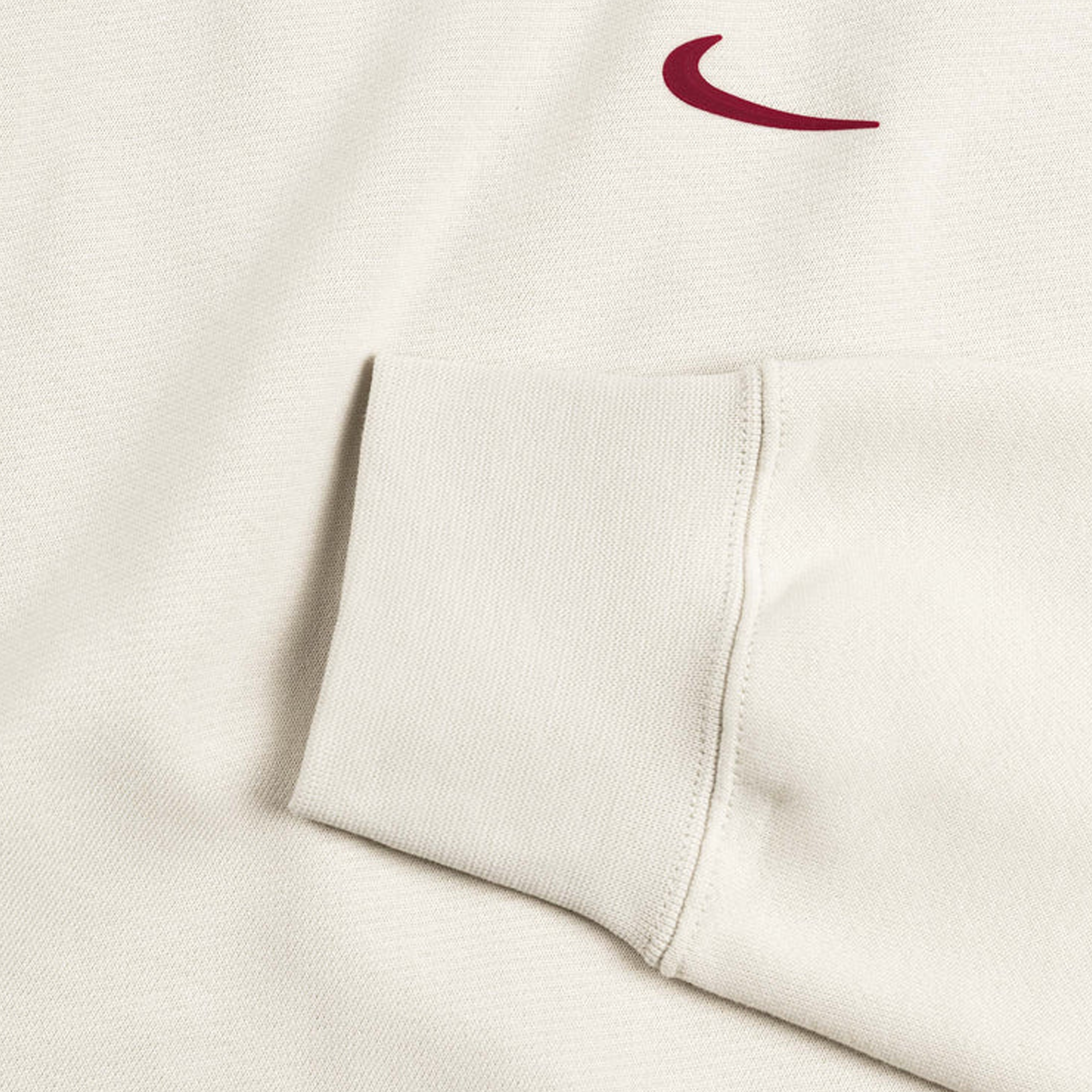 Nike NOCTA Men's Fleece CS Crew Lt Orewood Brn/Team Red FN8160-104