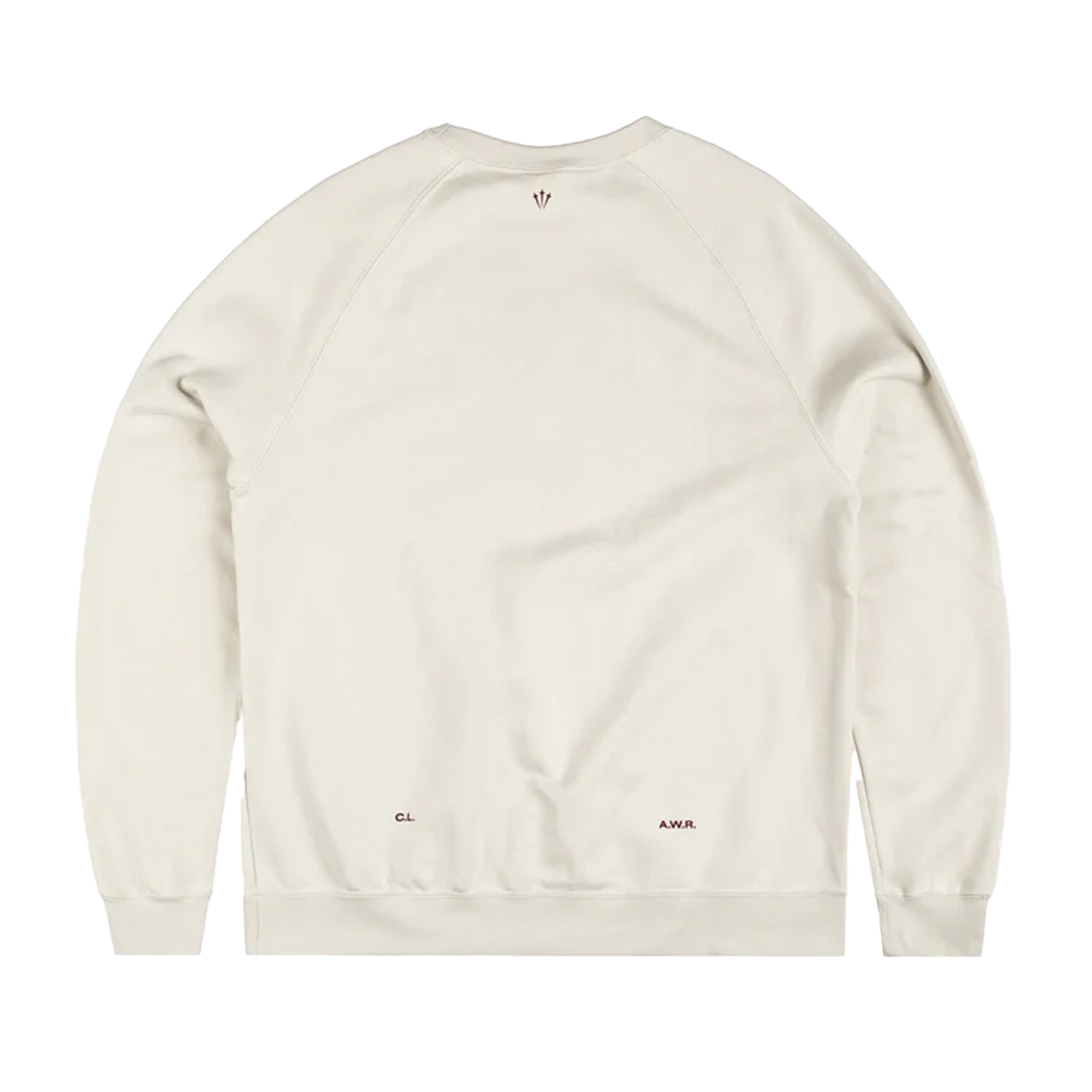 Nike NOCTA Men's Fleece CS Crew Lt Orewood Brn/Team Red FN8160-104