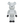 Medicom Toy Be@rbrick Nike SB White 1000%