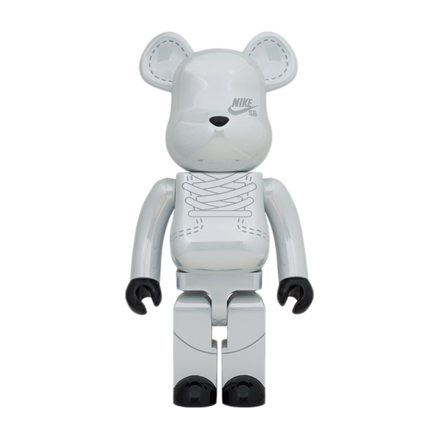 Medicom Toy Be@rbrick Nike SB White 1000%