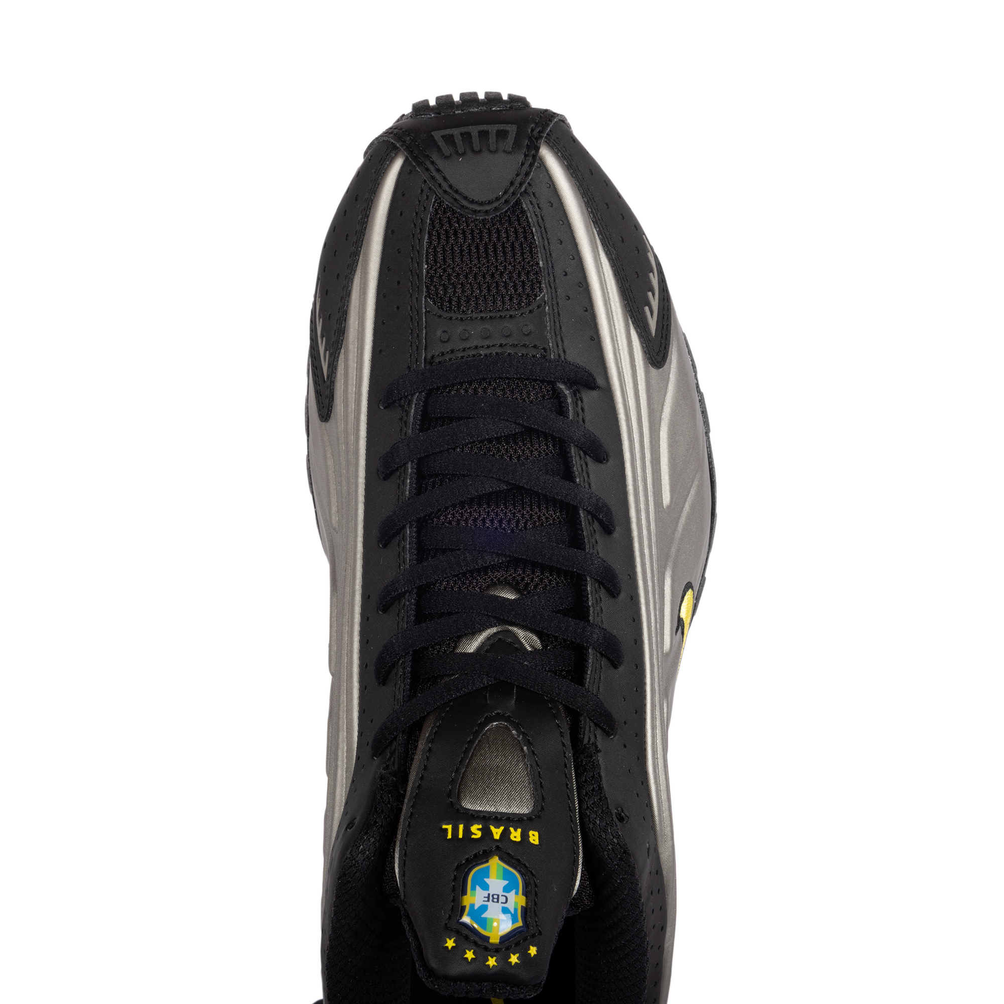 Nike Shox R4 Black/Canary/Mtlc Pewter/Lt Photo Blue IO8134-001
