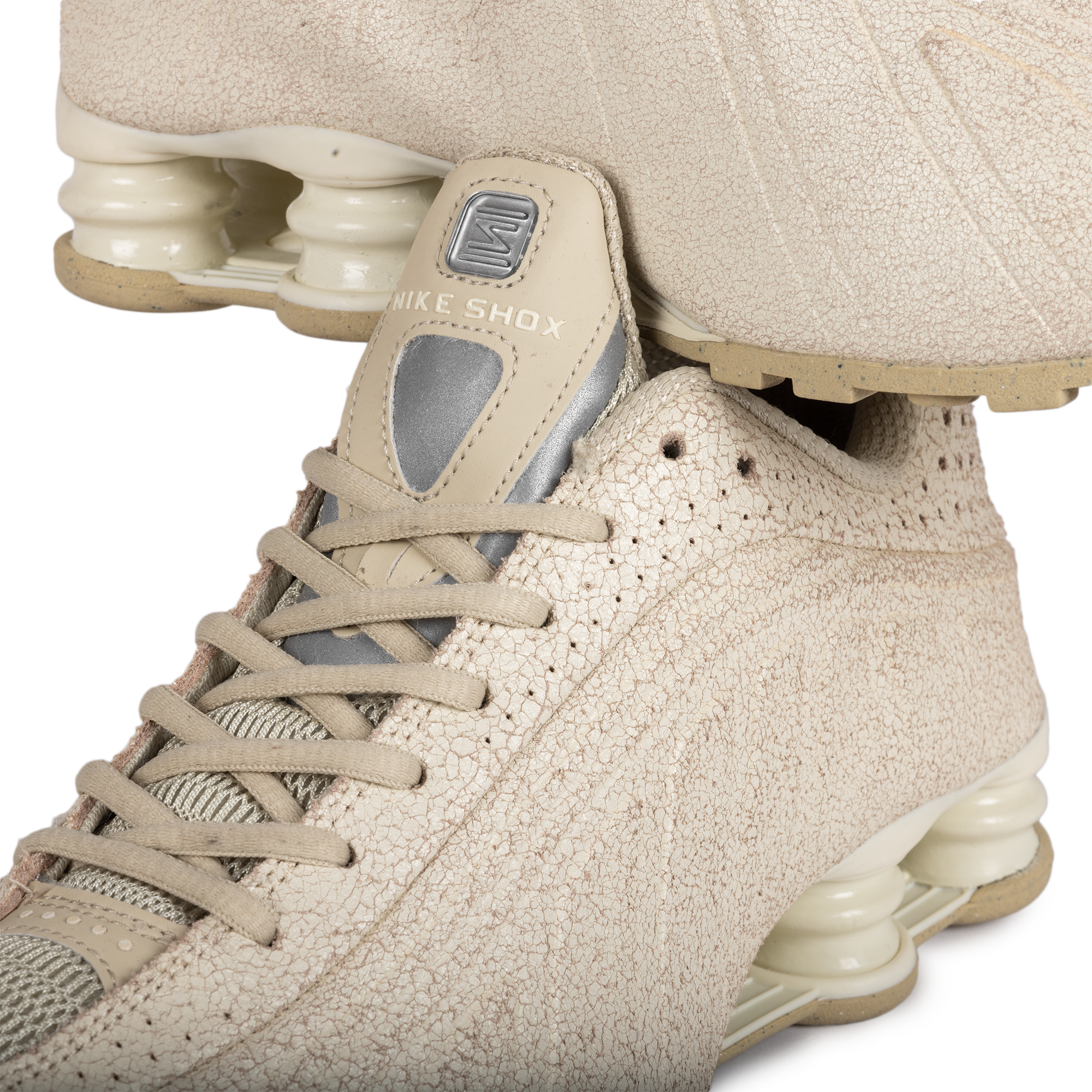 Nike Shox R4 Qs Natural/Net/Metallic Silver IO4544-100