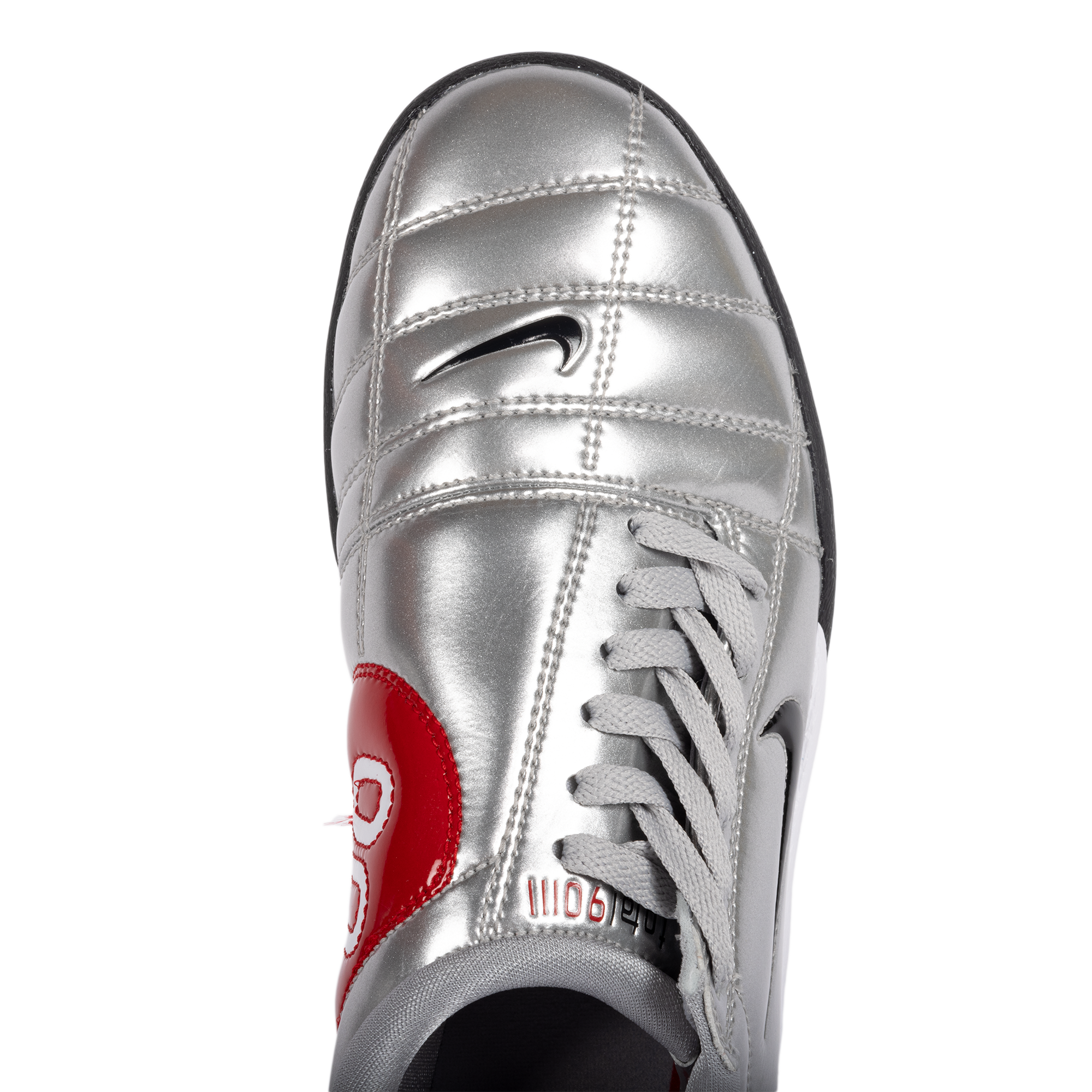 Nike T90 SP Metallic Silver/Black/University Red HJ9351-002