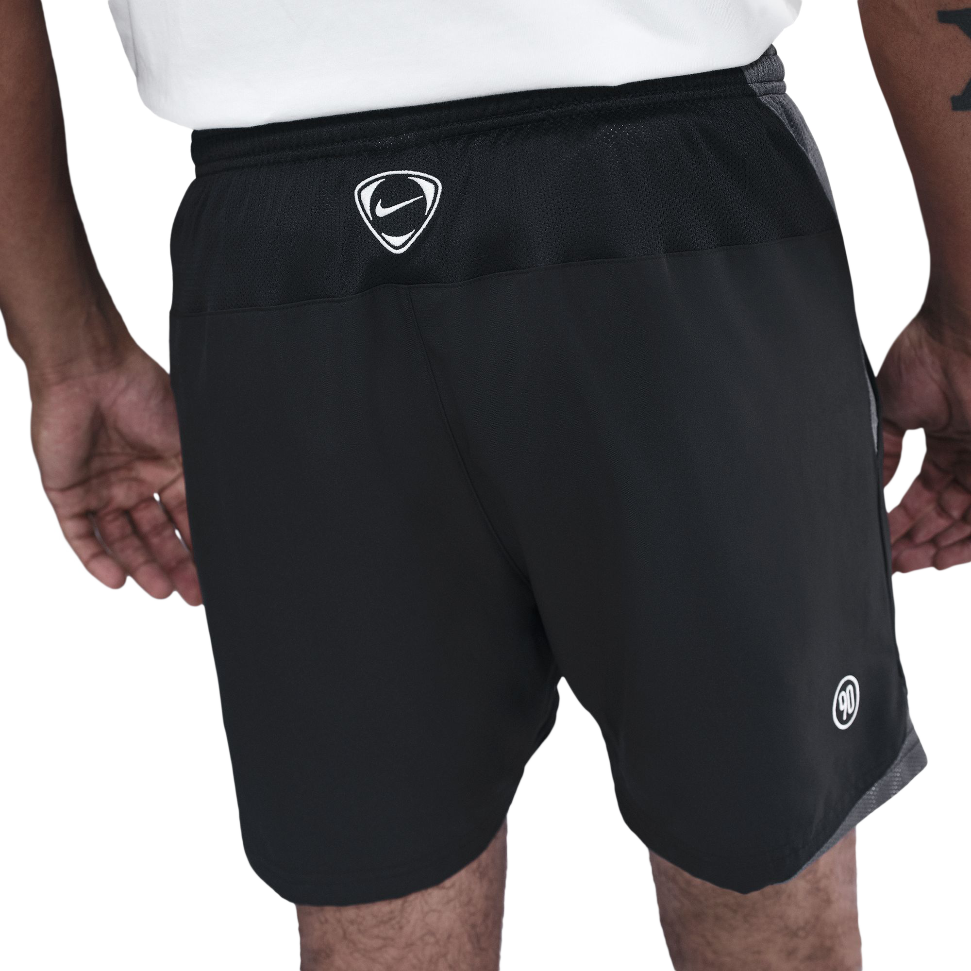 Nike Total 90 Dri-FIT Soccer Shorts Black/Lt Graphite/Sail HV1182-010