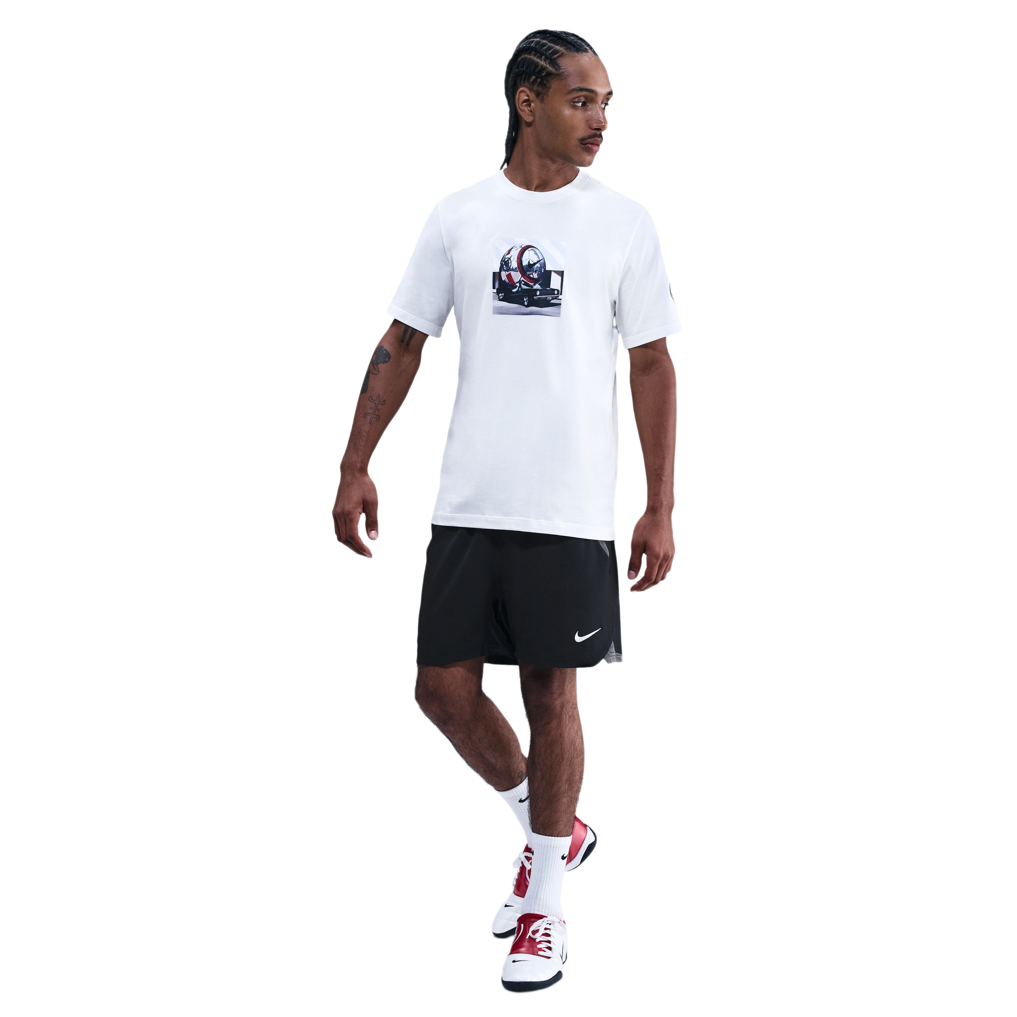 Nike Total 90 Dri-FIT Soccer Shorts Black/Lt Graphite/Sail HV1182-010