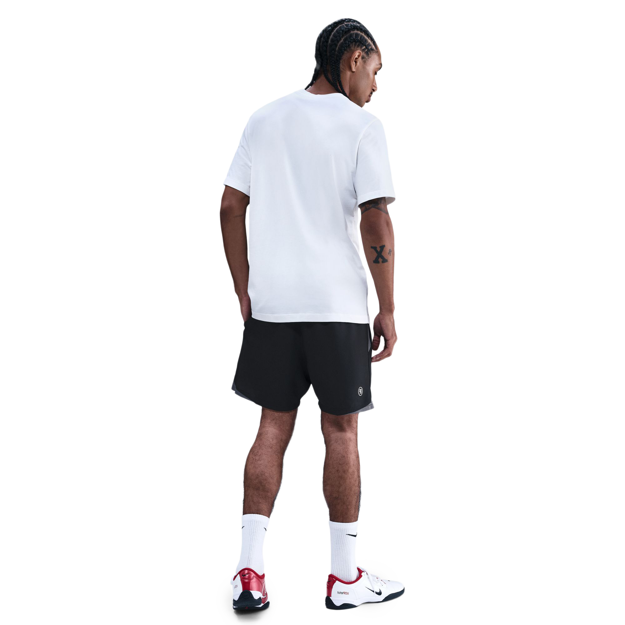 Nike Total 90 Dri-FIT Soccer Shorts Black/Lt Graphite/Sail HV1182-010